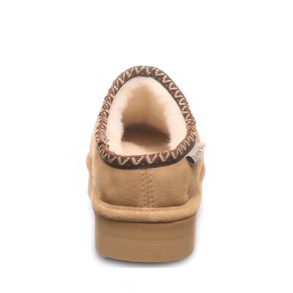 Bearpaw Women's Martis Suede Winter Slipper - Iced Coffee Solid - Picture 4 of 9